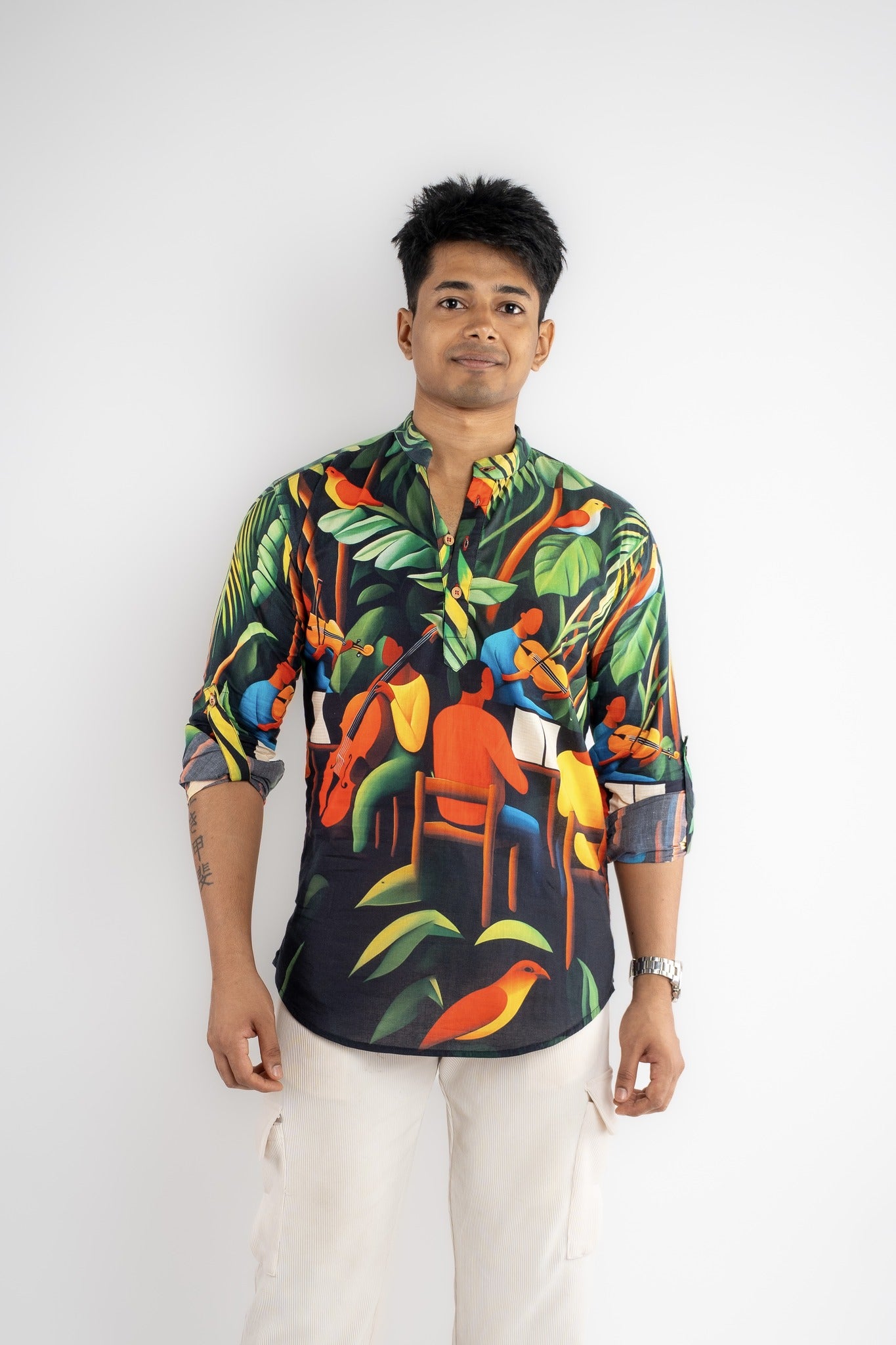 Orchestra in a jungle