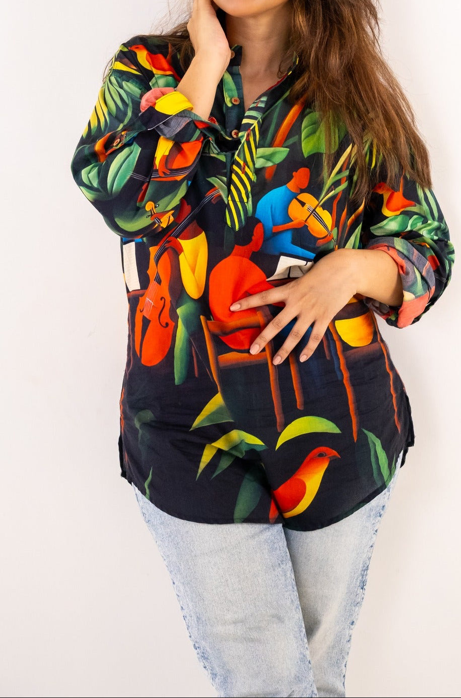 Orchestra in a jungle